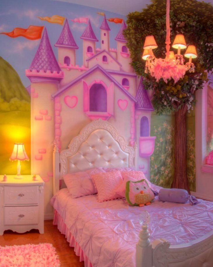 50 διακοσμημένα δωμάτια πριγκίπισσας για να μαγευτείτε