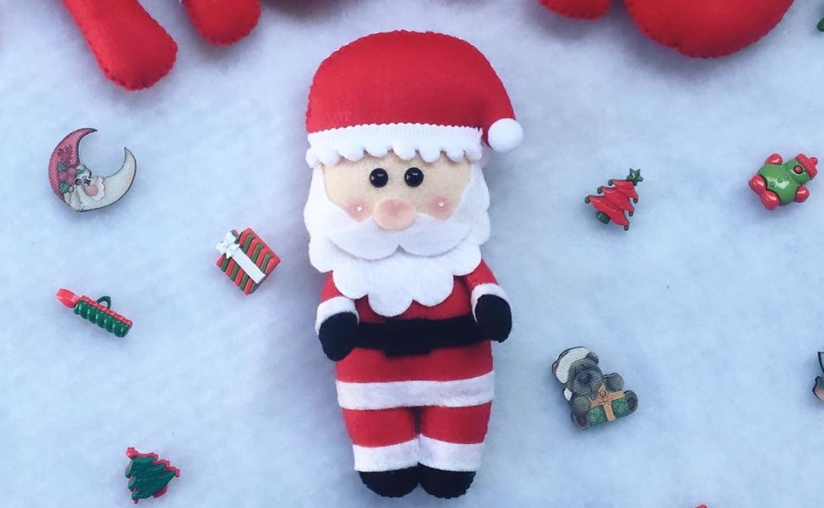 30 felt Santa options to get your house in the Christmas mood
