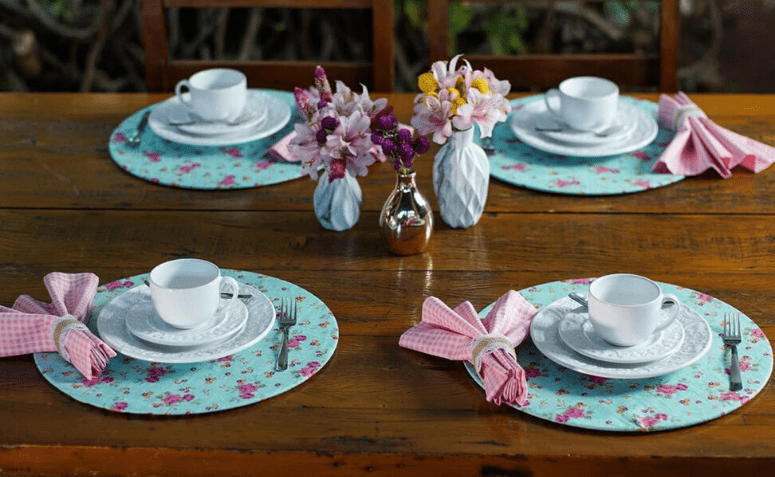 MDF Sousplat: How to make and 25 table setting inspirations with this piece