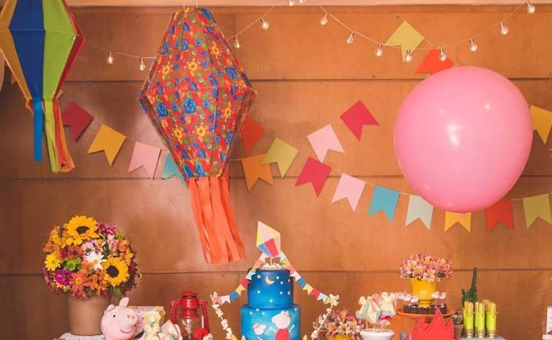 How to make Festa Junina balloons: tutorials and colorful ideas for decorating