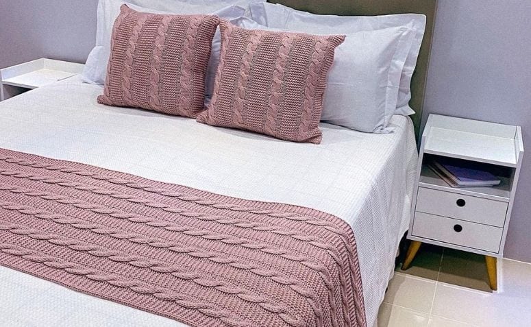 20 ide tempat tidur bulu rajutan untuk dekorasi yang nyaman