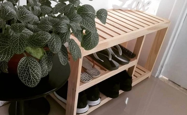 Pallet shoe rack: 60 ideas for those who love organisation