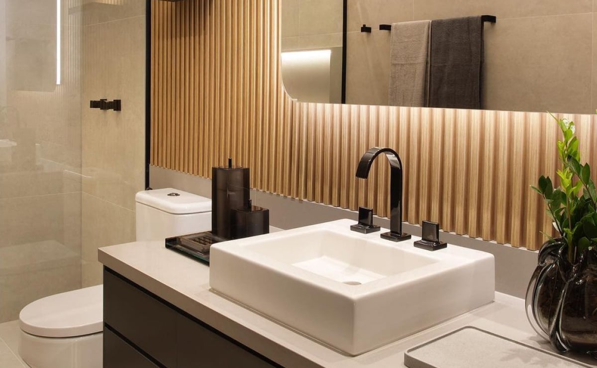 باتھ روم کی سجاوٹ: کمرے کو خوبصورت بنانے کے لیے 80 آئیڈیاز