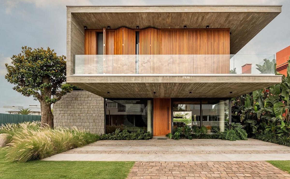Dizaynınızı ilhamlandırmaq üçün 100 heyrətamiz müasir ev fasadları