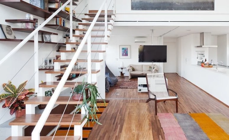 Staircase models: 5 types and 50 great ideas to inspire you