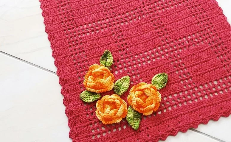 Tikar Dapur Crochet: 50 model yang cantik dan menawan