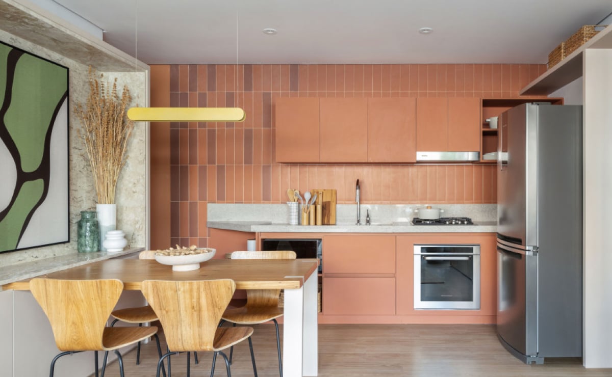 50 colorful kitchens to escape the traditional with style