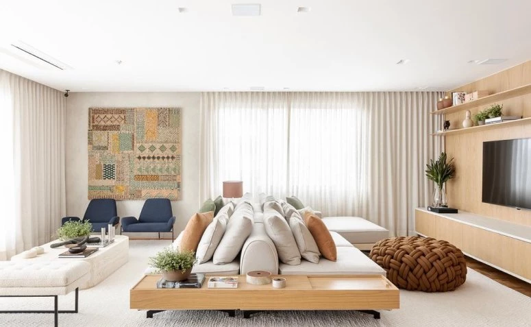 50 идеи за декориране с диван за обособяване на пространство