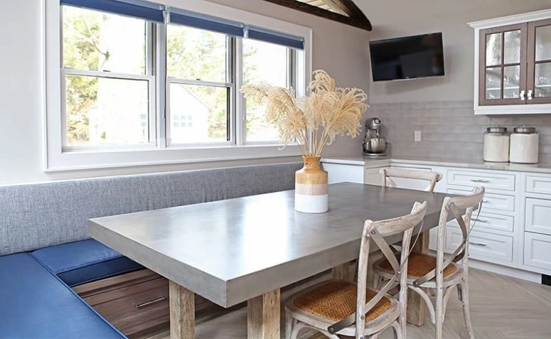 15 ایده شگفت انگیز میز سیمانی و نحوه درست کردن یکی برای خانه خود