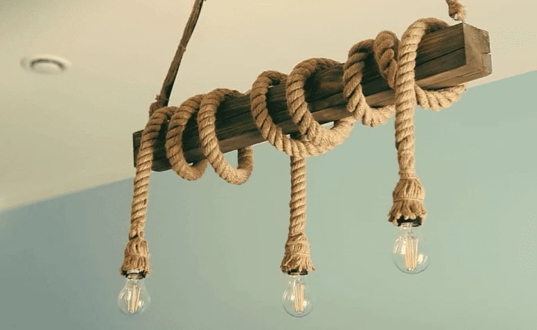 30 идеи за светилка со јаже за креативно осветлување на просторијата