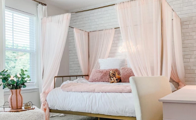 65 modela kreveta s baldahinom koji pokazuju eleganciju ovog artikla