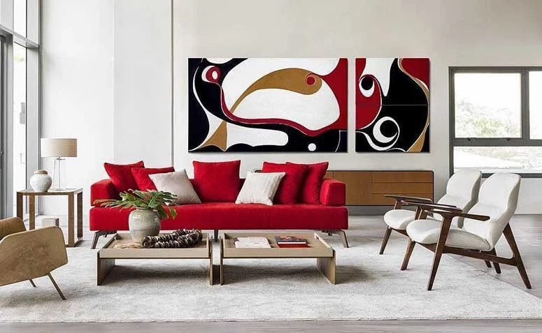 Red Sofa: 65 irresistible models to rock your decor