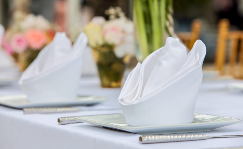 How to fold napkins and decorate the table with style