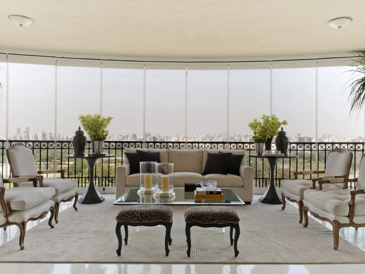 Overdekt balkon: 50 prachtige ontwerpen ter inspiratie