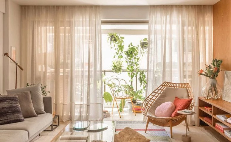 Telas para cortinas: tipos y 70 ideas bonitas para decorar tu casa