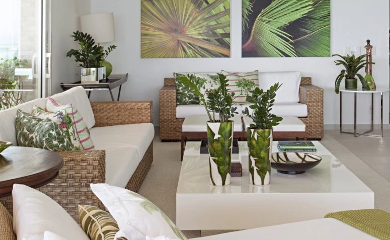 65 immagini di divani in vimini per creare un ambiente elegante e confortevole