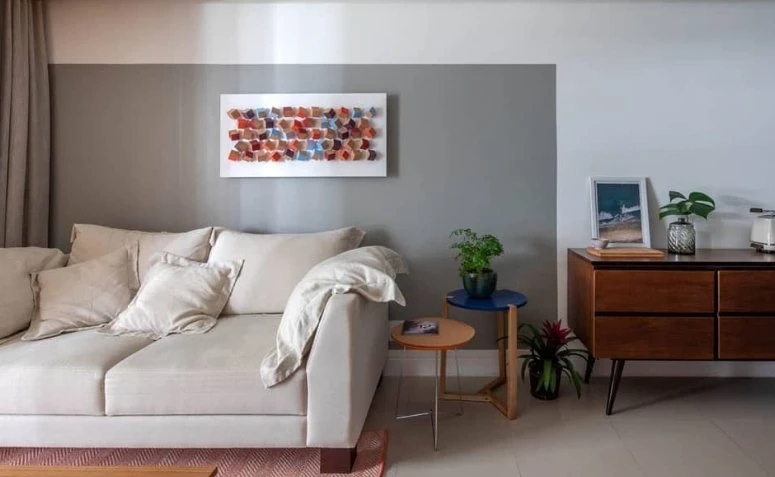 Pared gris: 70 fotos de habitaciones cómodas y con estilo