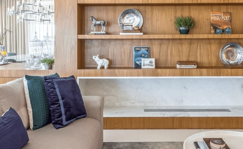 80 beautiful shelf models for living room that bring comfort and beauty
