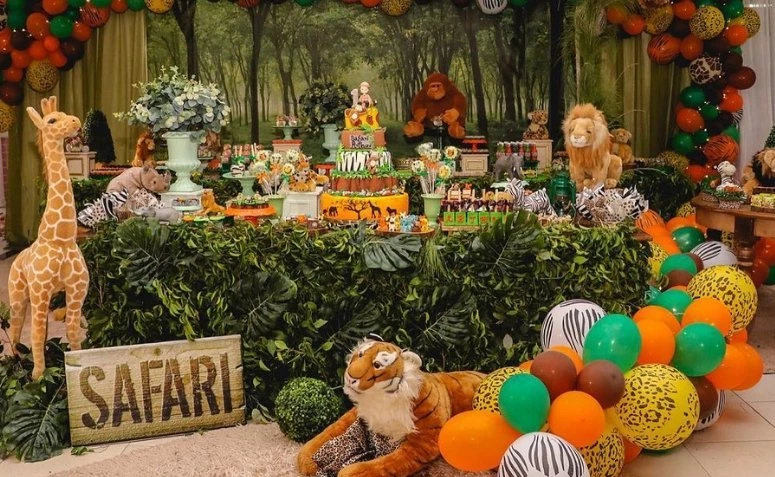 Safari Party: 70 suggestions and step-by-step for an animal party