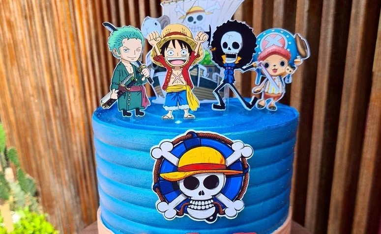 50 One Piece cake pictures that are a treasure for your party