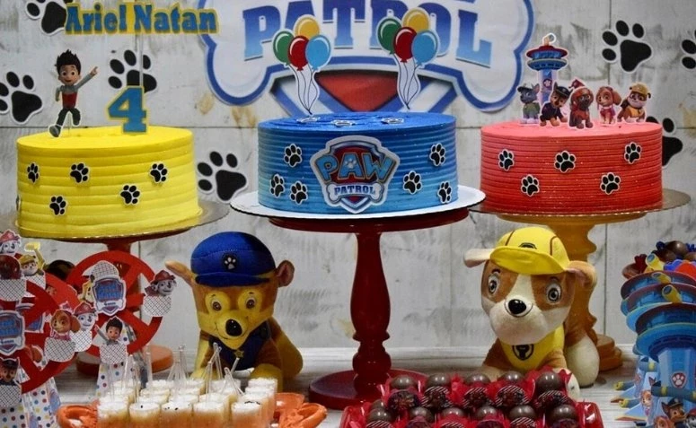Tort de patrulă canină: 75 de idei de animale și cum să-ți faci propriul tort