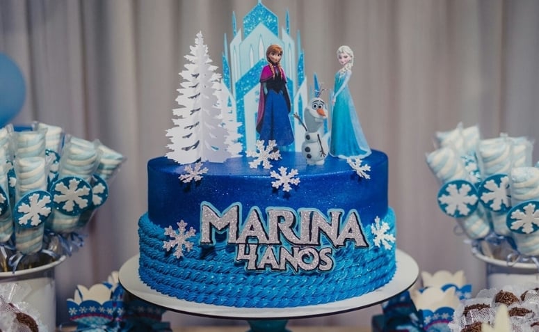 Frozen Cake: 95 Frozen-designs och hur du gör din egen tårta