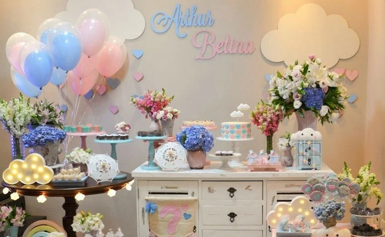 Baby shower decor: 60 pictures + tutorials for an amazing party