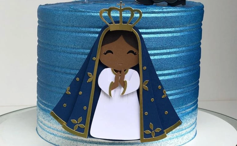 50 idéer till tårtor från Vår Fru av Aparecida för ett välsignat firande