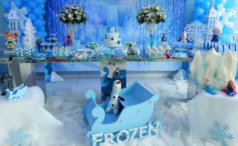 Frozen party: step by step and 85 enchanting ideas