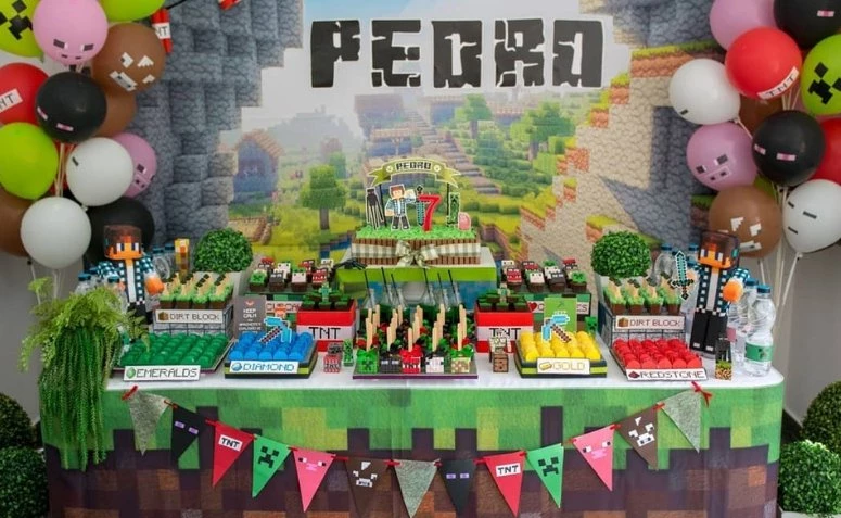 Minecraft पार्टी: 60 कल्पना आणि सर्जनशील पार्टी कशी सेट करावी