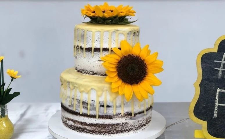 Slunečnicový dort: 80 květinových nápadů a návod na výrobu vlastního dortu