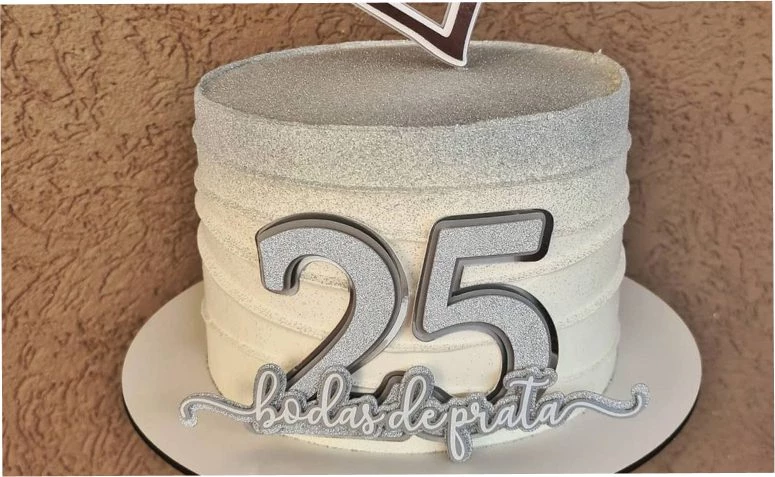 70 ideja za srebrnu svadbenu tortu za proslavu 25 godina ljubavi i zajedništva