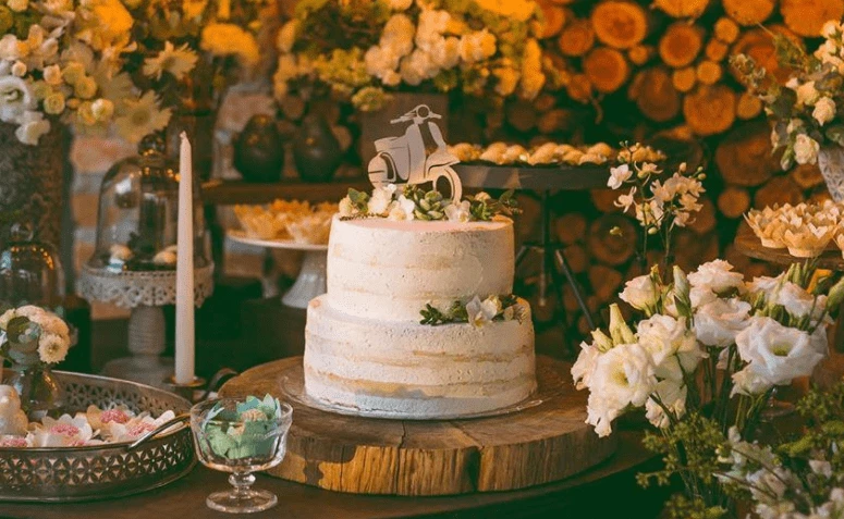 Tarta de boda rústica: 50 inspiraciones para el día más dulce