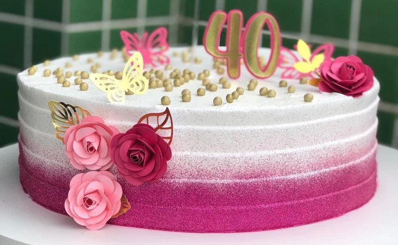 40 modelov torte za 40. rojstni dan za praznovanje nove dobe