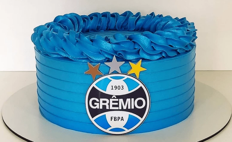 70 ý tưởng bánh Grêmio để tôn vinh gaucho ba màu
