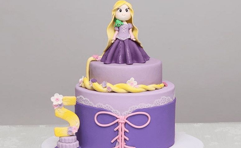 પાર્ટીને રોમાંચ કરવા માટે Rapunzel કેકના 80 આકર્ષક ફોટા