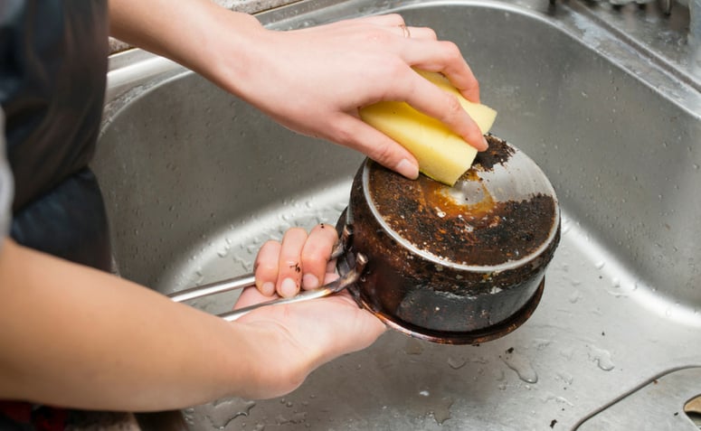 Ako vyčistiť pripálenú panvicu: 11 spoľahlivých tipov a metód