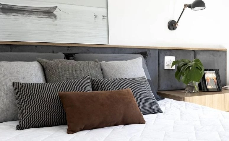 70 frymëzime për jastëkët e shtratit që do të përmirësojnë dekorin