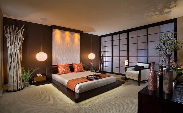 Japoniškos lovos: privalumai, trūkumai ir 70 gražių modelių, kurie jus įkvėps