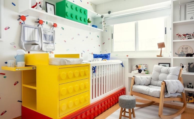 Küçük bebek odası: dekorasyon için ilham ve ipuçları