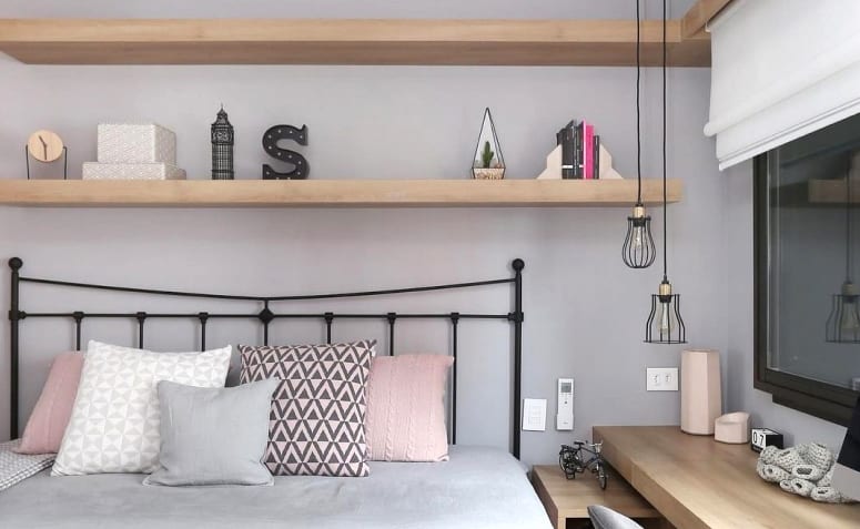 70 фото та ідей, як зробити дерев'яну полицю для спальні
