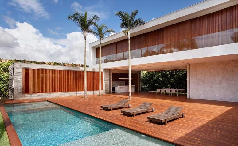 Schwimmbad mit Terrasse: Tipps und 70 Ideen zur Umgestaltung Ihres Freizeitbereichs