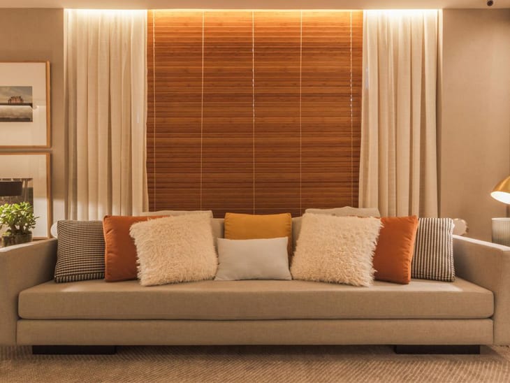 Persianes de la sala d'estar: 50 ambients bellament decorats per inspirar-vos