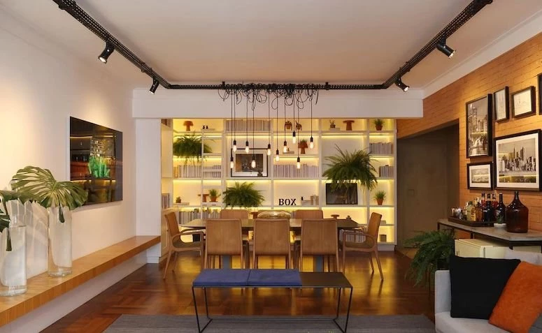 25 proxectos de iluminación da sala de estar que fan que o ambiente sexa acolledor